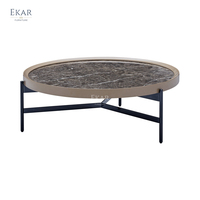 Table centrale de luxe, mobilier moderne de salon, Table basse en acier inoxydable pour maison hôtel