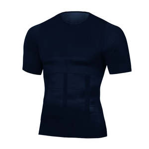 Classix <span class=keywords><strong>T</strong></span>-<span class=keywords><strong>Shirt</strong></span> tonifiant pour homme, chemises de Compression, correcteur de <span class=keywords><strong>Posture</strong></span>, maillot de corps, sous-vêtement correcteur amincissant pour le ventre - Product Image 5