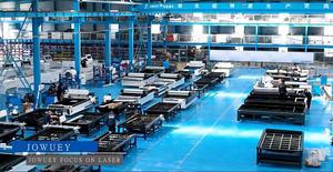 Máquina de corte y grabado láser CO2 industrial Jowuey 1325 de 1300x2500mm con tubo Reci y control Ruida para madera, acrílico y piedra - Product Image 6