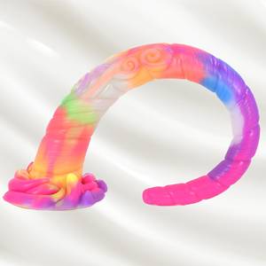 Dildo réaliste en silicone de 45 cm, Alien, Dragon, <span class=keywords><strong>Licorne</strong></span>, Monstre, <span class=keywords><strong>Plug</strong></span> anal, Stimulation du point G, Jouet sexuel pour femmes et hommes - Product Image 2