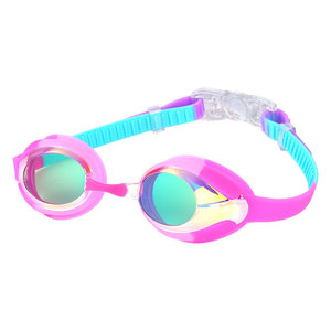Lunettes de natation pour enfants, lentilles PC, silicone, anti-buée, étanches, protection UV, pour l'entraînement et la compétition des enfants - Product Image 3