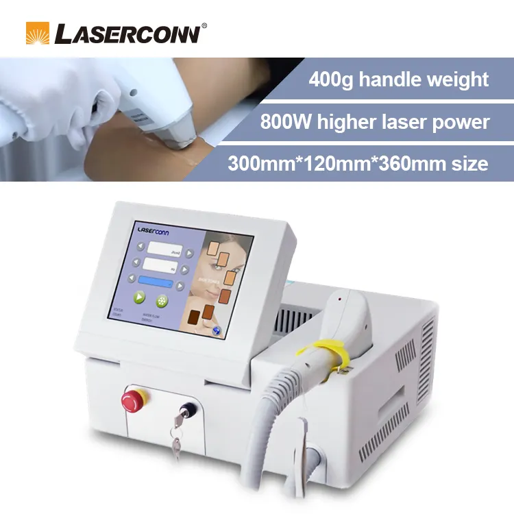 Multifunctionele Laser Ontharing Machine 1064nm Laserdiode 3 Wave Lazer Epilator Machine