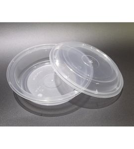 HACAMY <b>Microwaveable</b> and Refrigerable Round <b>Lunch</b> <b>Box</b> Food Grade PP Disposable Takeaway Food <b>Lunch</b> <b>Box</b> - Product Image 1