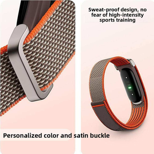 <span class=keywords><strong>Bracelet</strong></span> en boucle pour biceps 2026, ceinture de bras personnalisée, <span class=keywords><strong>bracelet</strong></span> de montre, sangle en nylon pour Google <span class=keywords><strong>Fitbit</strong></span> Air Charge 6 <span class=keywords><strong>Versa</strong></span> Sense <span class=keywords><strong>2</strong></span> 4 Ace - Product Image 4