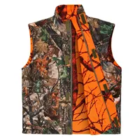 Chaleco de Caza Camuflado para Hombre, Chaqueta sin Mangas, Transpirable, Color Naranja