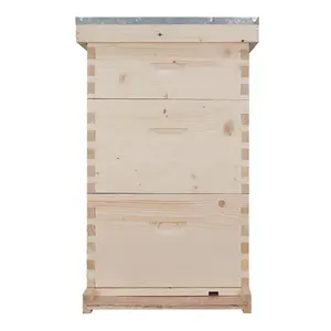 <span class=keywords><strong>Langstroth</strong></span> Beehive Kit Bee Hives para cajas de <span class=keywords><strong>colmenas</strong></span> de abejas 10 marcos - Product Image 4