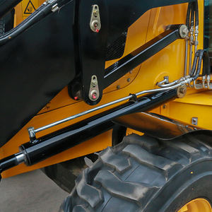 नए यूरो 5 स 4x4 डीजल खुदाई लोडर निर्माण और कृषि के लिए, गियरबॉक्स और मोटर से लैस - Product Image 4