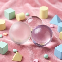 Vente en gros de balles en huile de noix de coco de haute qualité de 6,0 cm, jouet anti-stress à rebond lent pour filles et garçons