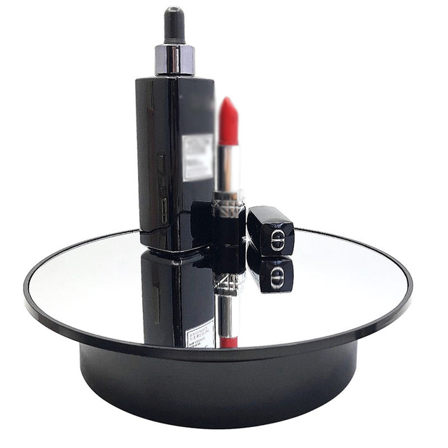 CPYP 360 Degree Rotating Display Racks Electric USB Motorized Rotating Turntable Jewelry Watch Showcase Display Stand