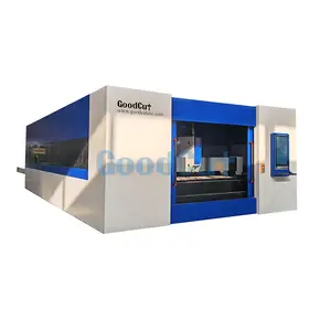 2024 Hot Sale Big Size 2040 2060 CNC Fiber Laser Cutter Fully Enclosed with MAX / RAYCUS / IPG 3KW 4KW 6KW 8KW For Mild Steel