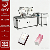 Machine d'emballage en cellophane 3D haute vitesse, machine d'emballage en film BOPP transparent pour boîtes de cigarettes, de parfums et de cosmétiques