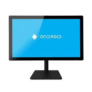 Android 21,5 Zoll industrieller 10-Punkte-Kapazitativer Touch IP65 Front-WLAN 2.4G 5G bluetooth Wandmontage-Computer