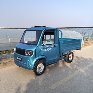 Camioneta Eléctrica Pequeña de Cuatro Ruedas, Cabina Sencilla, de Alta Resistencia, para Trabajo, Carga Comercial - Product Image 2
