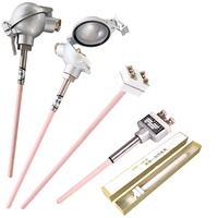 Platinum Rhodium Thermocouple Pt-rh B R S K Type Thermocouple for Furnace Kiln 0-1800c 0-1600c 0-1300c Glass Factory