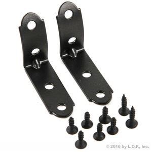 Car Door Hinge <b>Bracket</b> Repair Kit Steel 3 Hole Piano <b>Black</b> Industrial Design For Audi A4 S4 RS4 B6 B7 - Product Image 5