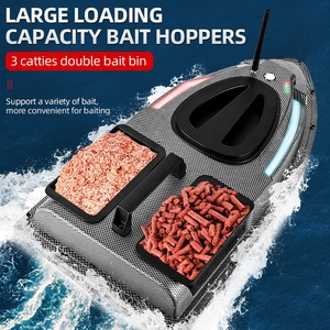 Bateau <span class=keywords><strong>de</strong></span> pêche Flytec V900 à double bac, 40 points GPS, pour appâts et hameçons, avec éclairage <span class=keywords><strong>de</strong></span> direction, portée 500m, retour automatique et sonar, pour la vente en gros - Product Image 3