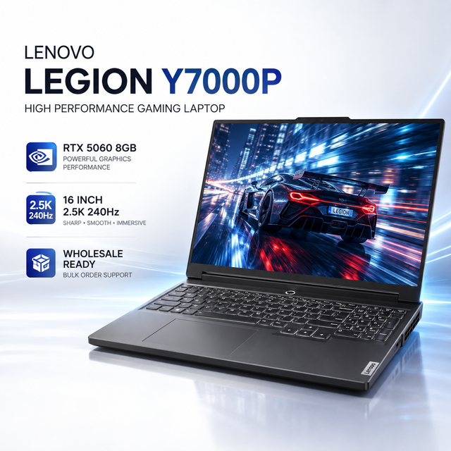 2026 For Lenovo Legion Y7000P IRX10 Intel Core i7 16GB 1TB SSD RTX5060 16-Inch OLED 2.5K 240Hz High Performance Gaming Laptops