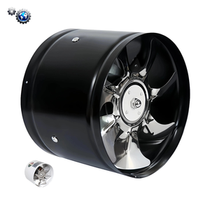 4/6/7/8/10/12 inch Ống extractor nhà bếp phòng tắm im lặng kim loại nhỏ người hâm mộ thông gió xả cho nhà vệ sinh <span class=keywords><strong>fan</strong></span> hâm mộ - Product Image 1