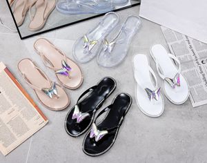 New Arrival <strong>Jelly</strong> Slippers Women New Fashion Shoes Summer Rhinestone <strong>Flip</strong> <strong>Flops</strong> - Product Image 2