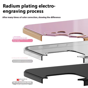 Mới tùy chỉnh sang trọng thiết kế rõ ràng điện thoại Bìa đứng Bracket chủ ngón tay trong suốt nhẫn từ trường hợp điện thoại di động cho Iphone - Product Image 6