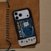 Coque de téléphone tricotée patchwork 100 % originale et authentique POPMART HIRONO Highway Diary pour accessoires iPhone