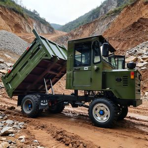 Véhicule transporteur hydraulique diesel Transporteur de grain agricole Chargeur de <span class=keywords><strong>béton</strong></span> Véhicule de construction à quatre roues - Product Image 3