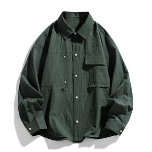 <span class=keywords><strong>Nueva</strong></span> <span class=keywords><strong>camisa</strong></span> para hombre, <span class=keywords><strong>camisa</strong></span> americana resistente a la moda, <span class=keywords><strong>camisa</strong></span> informal de algodón puro para hombre - Product Image 5