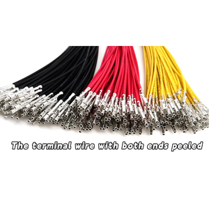 YZCONN Maßgefertigter Elektronischer Rot-Schwarzer XH2.54 Doppelverzinnter Anschlussklemmen-200mm-Verbinder 24AWG Kabelbaum - Product Image 3