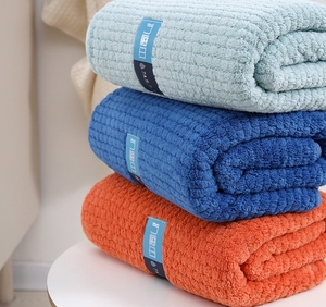 Khăn mặt sợi microfiber siêu mềm, nhanh khô, thấm hút tốt, thân thiện với da, kích thước 35*75 cm, có thể tùy chỉnh - Product Image 1