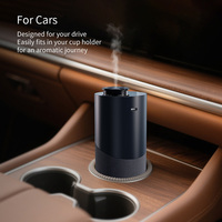 Diffuseur d'arôme de voiture sans eau de luxe rechargeable USB 10ml 15ml 20ml