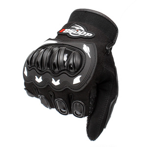 Motorcycle Riding <b>Gloves</b>, All-Season Outdoor Gear, Breathable in Summer & Warm in Winter, Hard Shell Anti-Fall Racing <b>Gloves</b> - Product Image 3