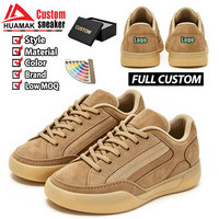 Fabricant en gros de baskets minimalistes personnalisées OEM ODM, chaussures basses en daim pour hommes, style lifestyle, marque privée