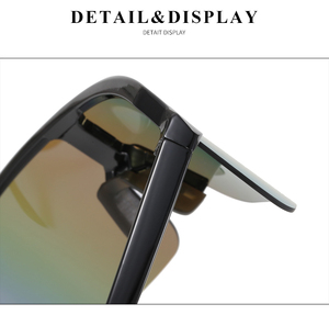 Cross-Border Ins Moda Nuevas <span class=keywords><strong>gafas</strong></span> de sol deportivas <span class=keywords><strong>Gafas</strong></span> de esquí para hombres y mujeres Lentes de PC Rojas Conjuntadas Montar en Europa y América - Product Image 5
