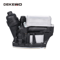 11428507697 DEKEWO Autopartes, Conjunto de Carcasa del Filtro de Aceite del Motor N57D para BMW Serie 1/2/3/4/5 X1 X3 X5