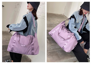Factory Directly Sale Large Capacity Durable Gym <b>Bag</b> Outdoor Waterproof Sports <b>Travel</b> <b>Bag</b> Fashion Duffel <b>Bag</b> <b>for</b> Women <b>Men</b> - Product Image 6