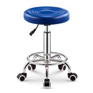 Sillas de Bar Plegables de PU, Sillas Ergonómicas Ajustables para Salón y Oficina - Product Image 4