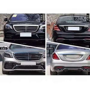 W222 aggiornamento lifting Bodykit paraurti auto luci posteriori fari per <span class=keywords><strong>Mercedes</strong></span> <span class=keywords><strong>S</strong></span> <span class=keywords><strong>classe</strong></span> 14-18 W222 vecchio a nuovo S63 un Kit carrozzeria stile - Product Image 4