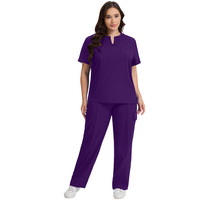 Pantalon droit léger à séchage rapide, style simple, grande taille pour femmes et hommes, uniformes médicaux pour médecins et infirmières.
