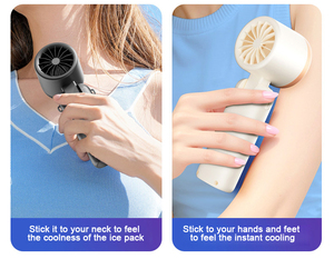 Nhà Sản Xuất Bán Buôn Giá 1800MAh Tốc Độ Cao <span class=keywords><strong>Fan</strong></span> Có Thể Gập Lại Có Thể Sạc Lại Làm Mát Cầm Tay Quạt Di Động - Product Image 6