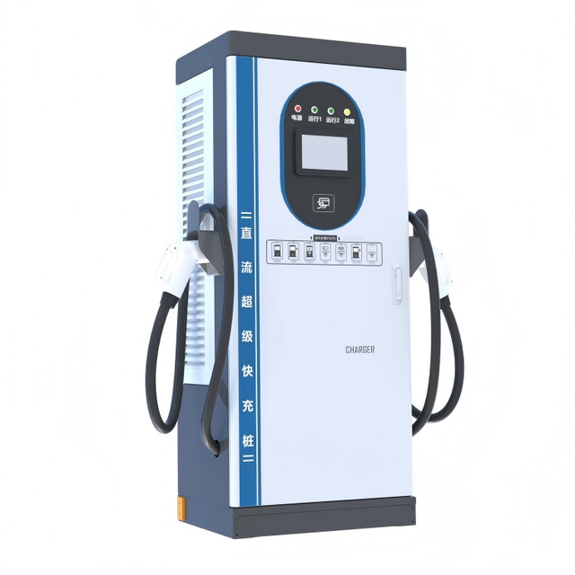 EV Charging Station DC Fast EV Charger 30kW/40kW/60kW/80kW Floor-Mounted EV Charger CCS1/CCS2 GB/T/CHAdeMO OCPP