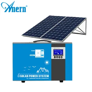 Anern גנרטור סולארי 1000 ואט פנל סולארי 3kw שמש lifepo4 נייד גנרטור תחנת כוח