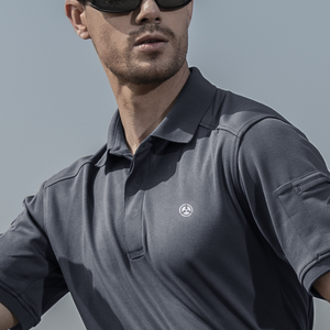 पुरुषों की अर्ध-आस्तीन पॉल पोलो टी-शर्ट प्रशिक्षक रणनीति त्वरित-सुखाने ढीले सामरिक टी-शर्ट वसंत और ग्रीष्मकालीन थोक - Product Image 4