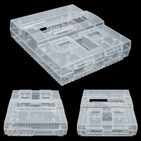 Coque de console de jeu Coque de remplacement pour SNES Coque semi transparente de haute qualité