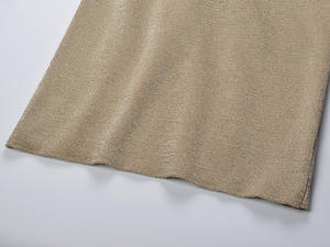 Vestido Largo Elegante con Diamantes Dorados para <span class=keywords><strong>Mujer</strong></span>, Siete Colores, Ramadán 2026 - Product Image 6