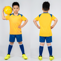 Nouveaux garçons filles maillots de Football ensembles Kits de Football enfants jeunes Football vêtements formation uniforme Football chaussettes gratuites