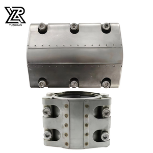 Raccords de tuyauterie en <span class=keywords><strong>PVC</strong></span> grande taille, <span class=keywords><strong>coude</strong></span> de tuyau de gaz, collier de serrage/bride double section, résistant à la corrosion, flexible, pression PN32 - Product Image 2