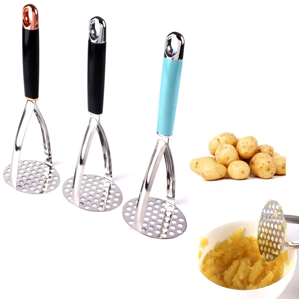 Küchen zubehör Kartoffel stampfer Edelstahl 304 Kartoffel Ricer Food Press