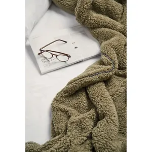 Manta VINGA Maine de forro polar reciclado, merchandising sostenible - Product Image 5