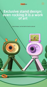 2.4-inch 180-degree flip-screen new children's high-definition digital camera, student mini camera with <b>stand</b> - Product Image 6
