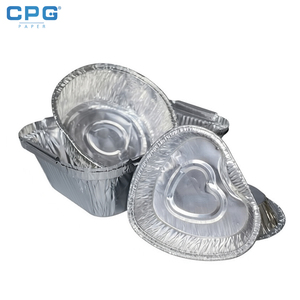 Barquette en aluminium personnalisée, formes multiples, couvercle imprimé, marque privée, vente au détail - Product Image 1